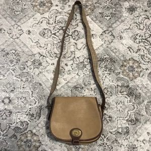 Vintage Burberry Of London Crossbody Saddle bag.